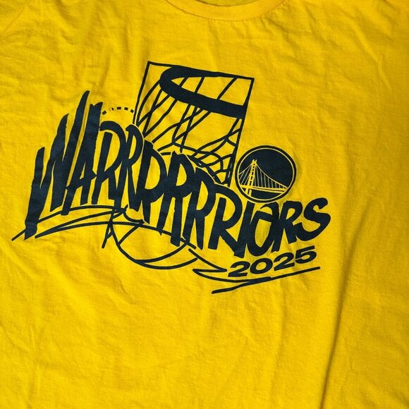 NWOT New 2025 GOLDEN STATE WARRIORS Playoff Fan Shirt Size XL Dubs - Picture 3 of 6